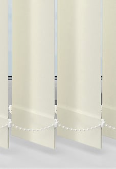 Sarra (Blackout), Putty - Vertical Blind Slats